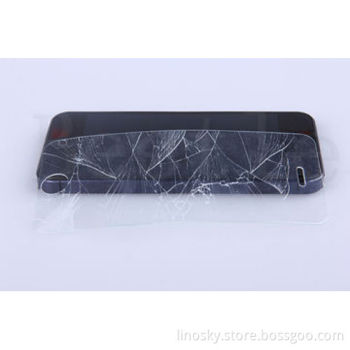 0.3mm Arc Edge Premium Tempered Glass Screen Protector for iPhone 5/5s, Toughened Protective Film